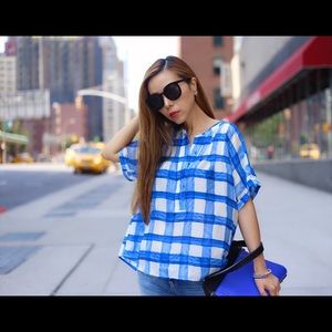 Anthropologie 100% silk blouse